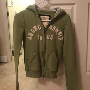 Abercrombie hoodie zipper jacket
